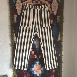 Big Bud Press Black Strop Work Pants White